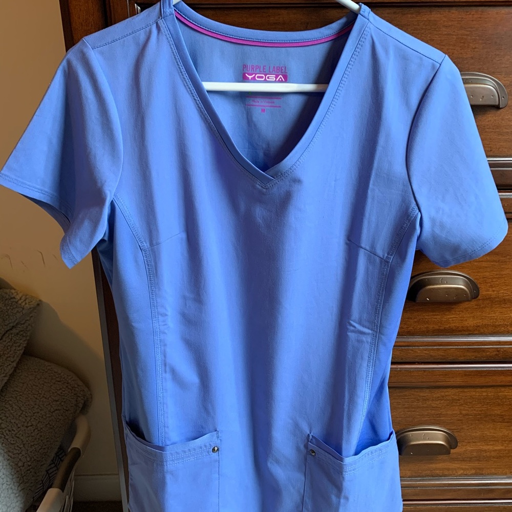 Healing hands Purple label yoga scrub set- medium